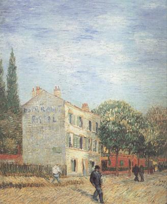 Vincent Van Gogh The Rispal Restaurant at Asnieres (nn040 oil painting picture